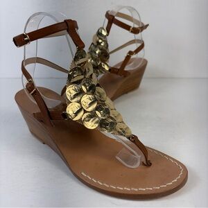 L'Arte del Sandalo Caprese di Antonio Viva Handmade Italian Leather Flat Sandal